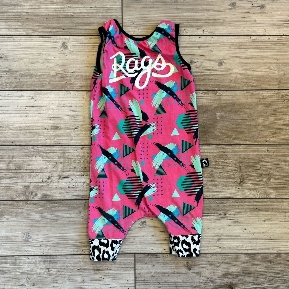 Rags | 80s Barbie Tank Romper | Size: 18-24 Months